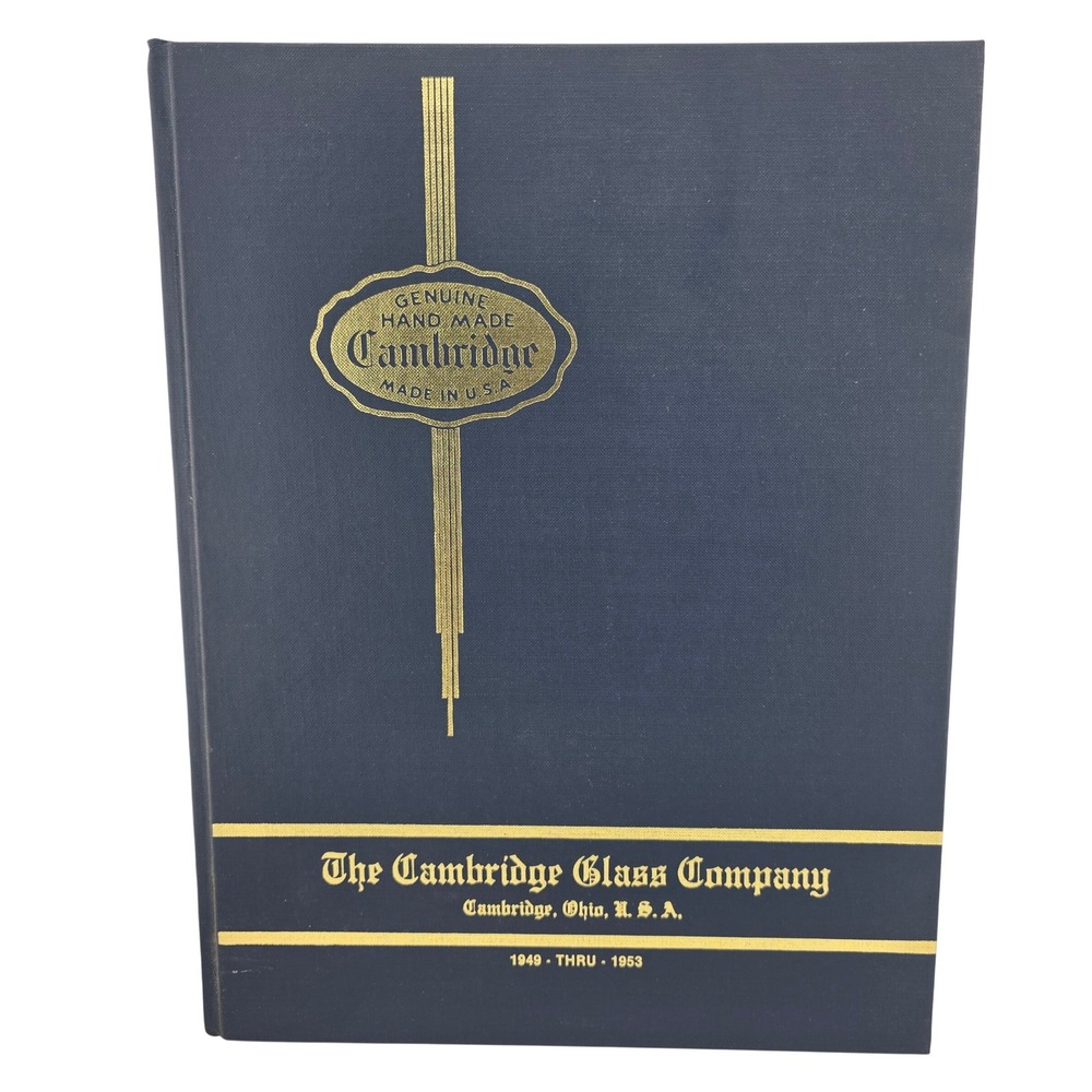 Cambridge Glass Company‎ 1949-1953 Catalog Reference Book Good Cond